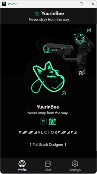 Vector Profile Tab Screenshot